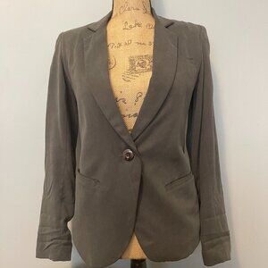 Anthropologie Cartonnier Single-Button Blazer